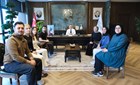 CANSAĞLIĞI KULÜBÜNDEN REKTÖRÜMÜZ PROF. DR. FATİH YILMAZ’A ZİYARET